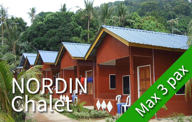 NORDIN CHALET - Chalet Deluxe - 1 x double bed + 1 x single bed